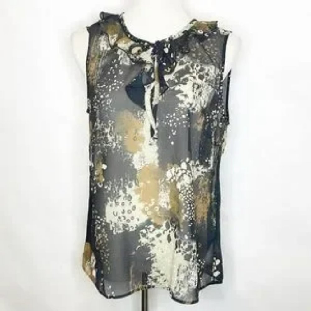 CAbi Incandescent sheer top style #4185 - Size S NWOT